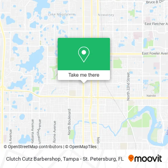 Clutch Cutz Barbershop map