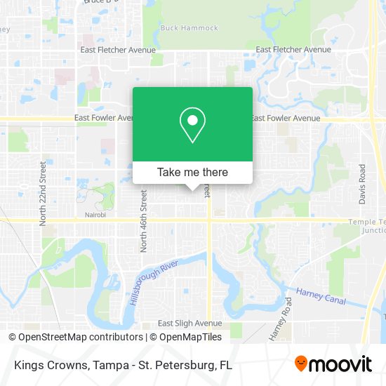 Kings Crowns map