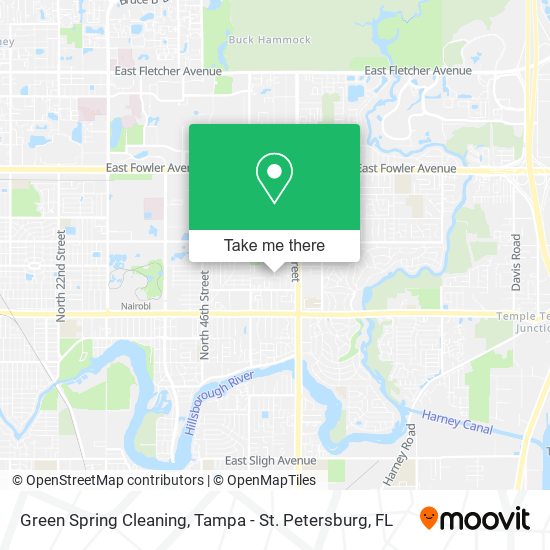 Green Spring Cleaning map