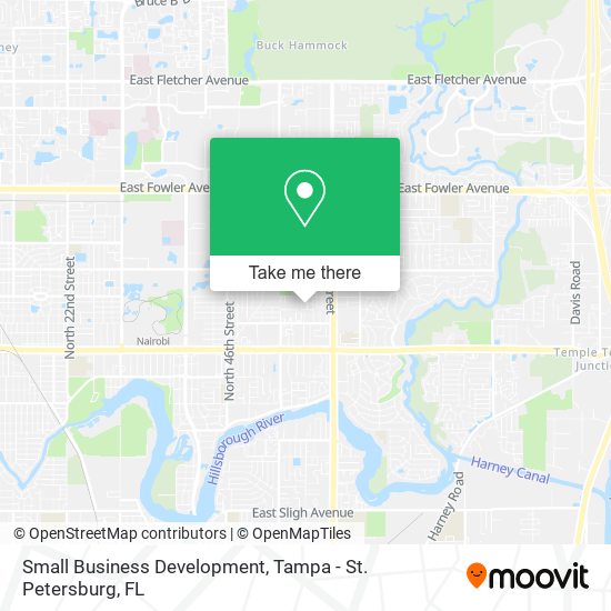 Small Business Development map