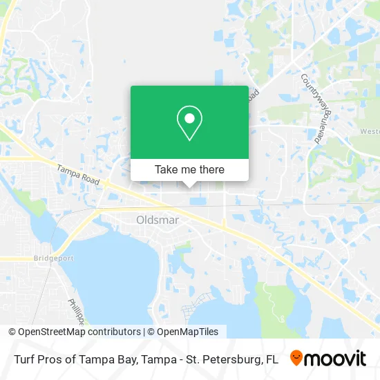 Turf Pros of Tampa Bay map