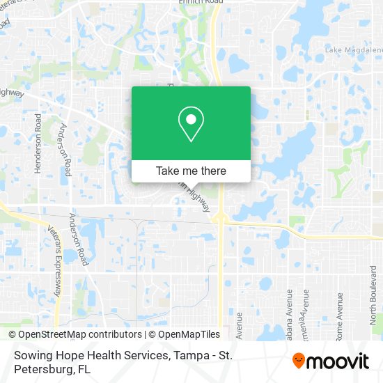 Mapa de Sowing Hope Health Services
