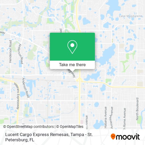 Mapa de Lucent Cargo Express Remesas