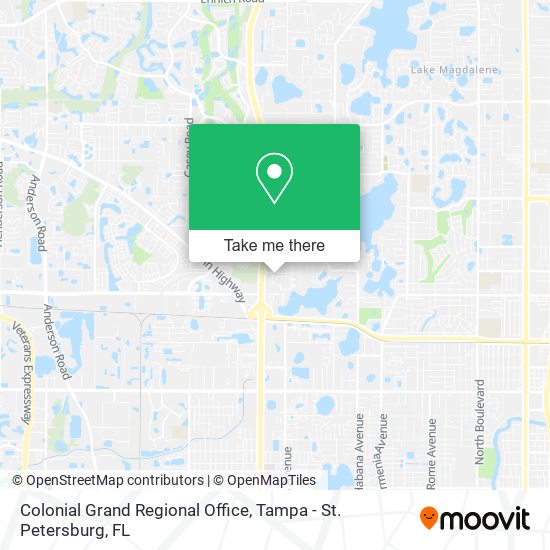 Mapa de Colonial Grand Regional Office