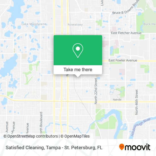 Mapa de Satisfied Cleaning
