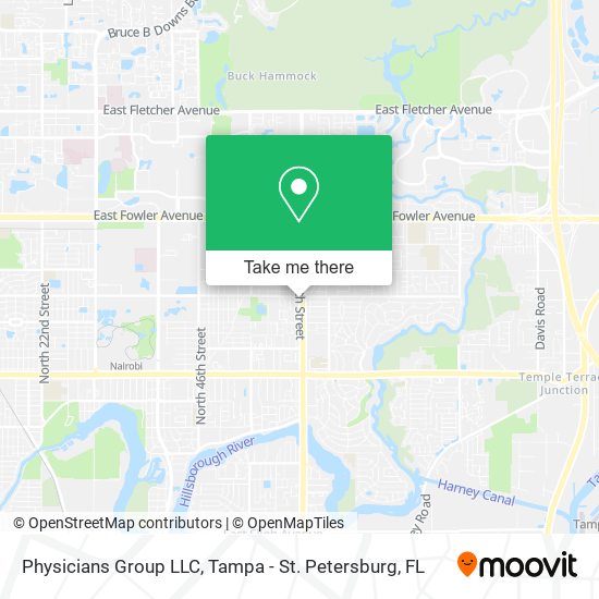 Mapa de Physicians Group LLC
