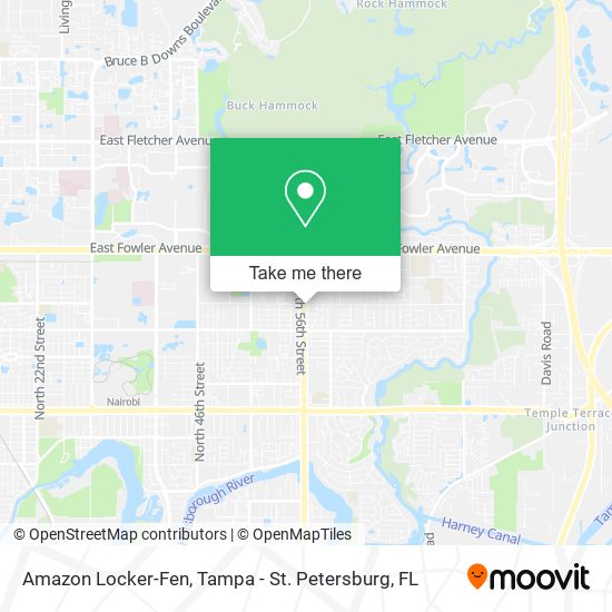Amazon Locker-Fen map