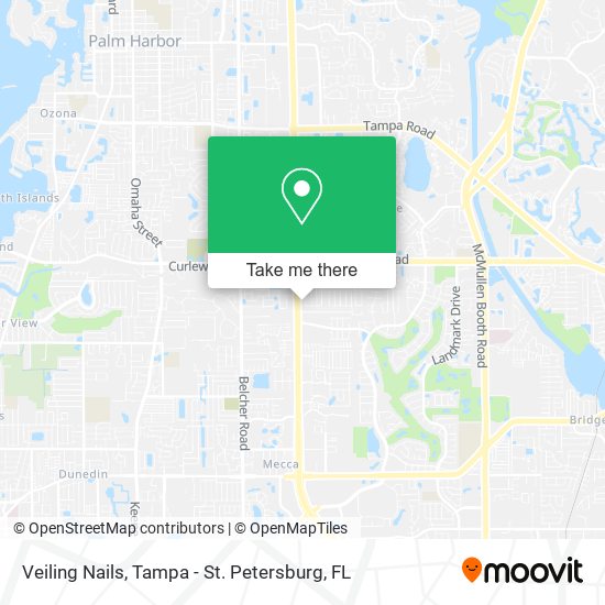 Veiling Nails map