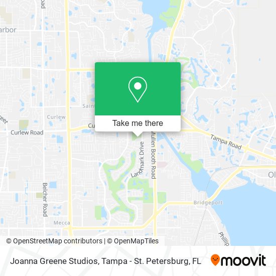 Joanna Greene Studios map