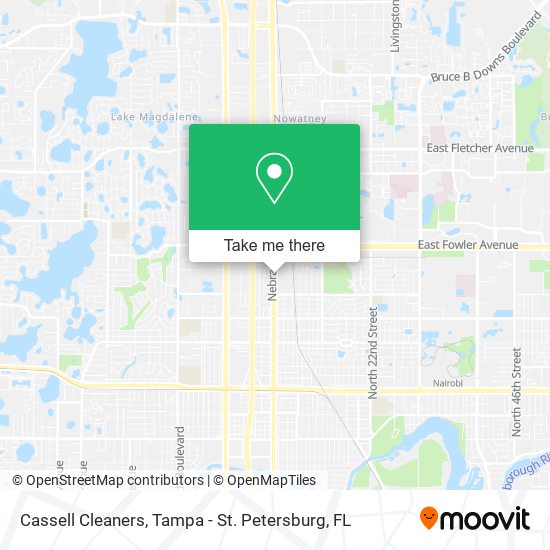 Mapa de Cassell Cleaners