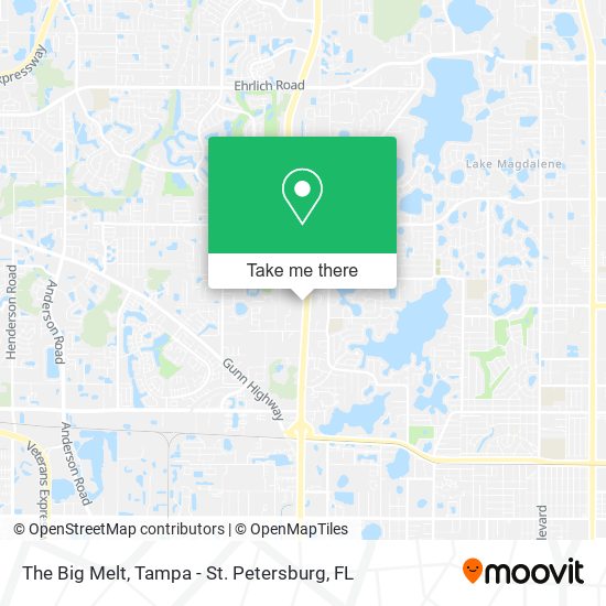 The Big Melt map