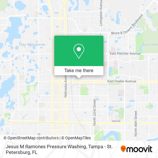 Mapa de Jesus M Ramones Pressure Washing