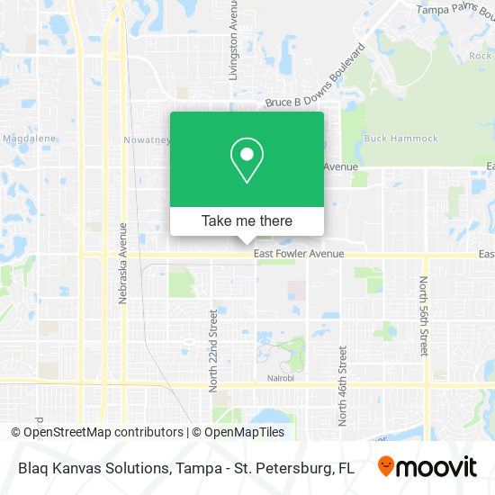 Mapa de Blaq Kanvas Solutions