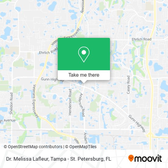 Dr. Melissa Lafleur map