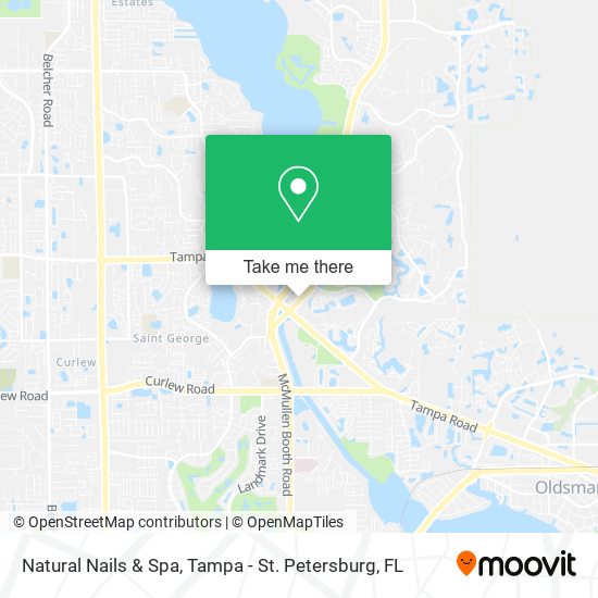 Natural Nails & Spa map