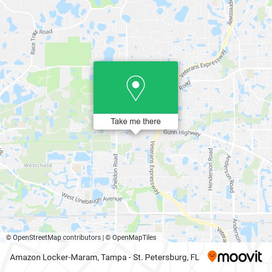 Amazon Locker-Maram map