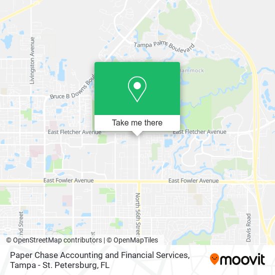 Paper Chase Accounting and Financial Services map