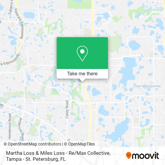 Mapa de Martha Loss & Miles Loss - Re / Max Collective