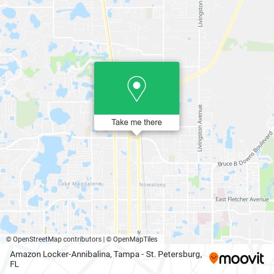 Mapa de Amazon Locker-Annibalina