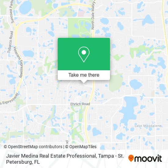 Javier Medina Real Estate Professional map