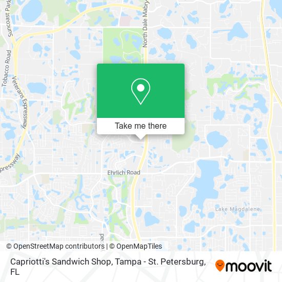 Capriotti's Sandwich Shop map