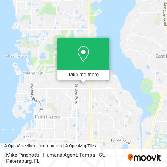 Mike Pinchotti - Humana Agent map