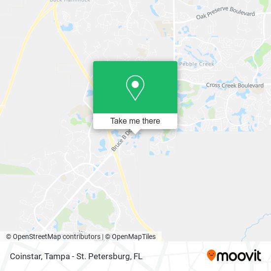 Coinstar map