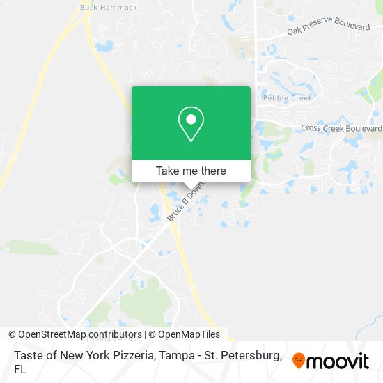 Mapa de Taste of New York Pizzeria