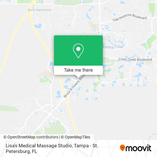 Lisa's Medical Massage Studio map