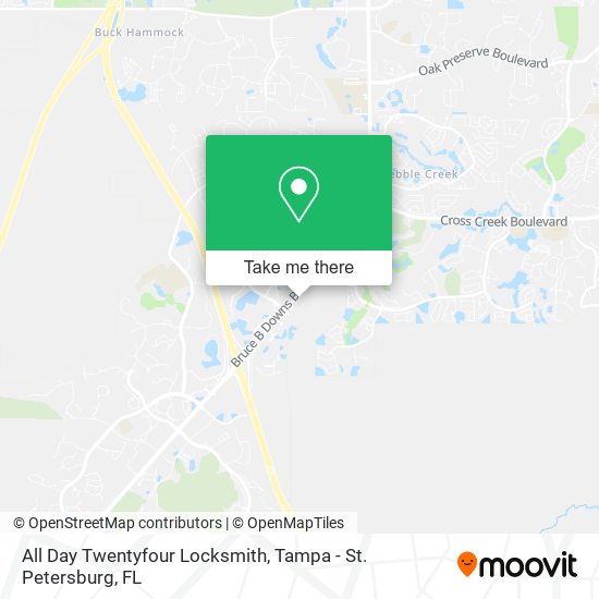 Mapa de All Day Twentyfour Locksmith