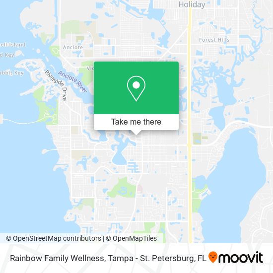 Rainbow Family Wellness map