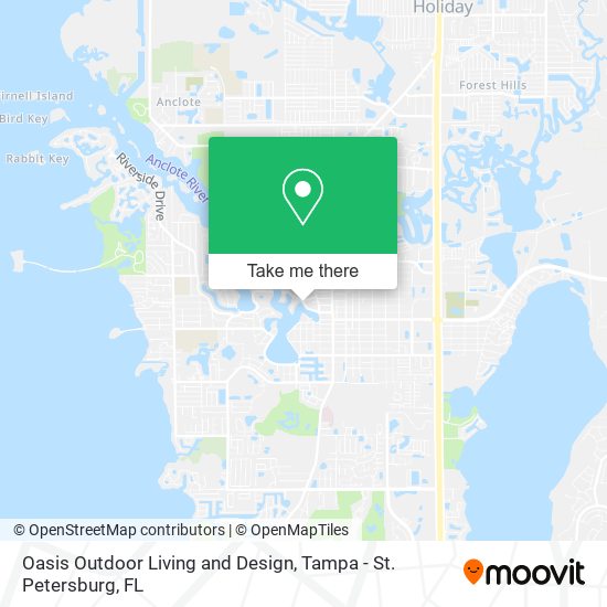 Oasis Outdoor Living and Design map