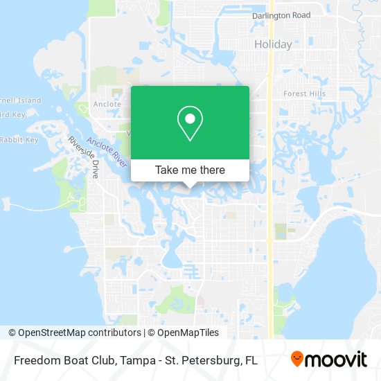 Mapa de Freedom Boat Club