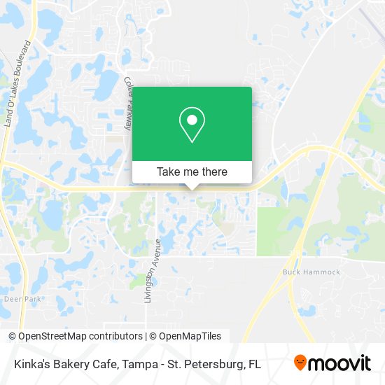 Mapa de Kinka's Bakery Cafe