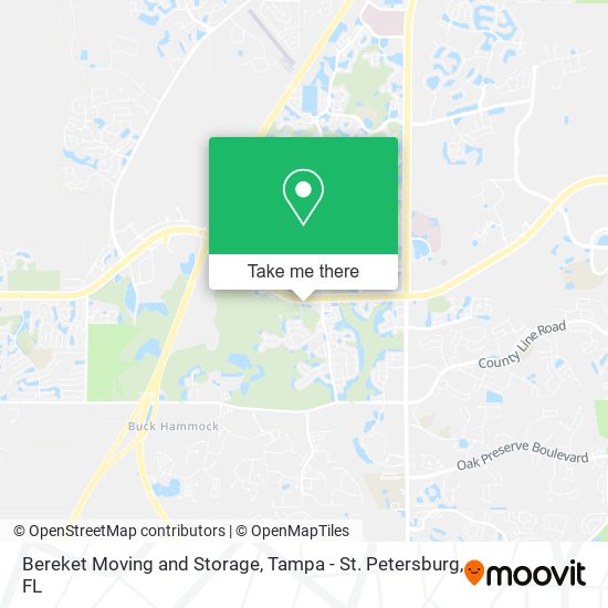Bereket Moving and Storage map