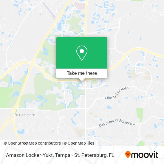 Amazon Locker-Yukt map