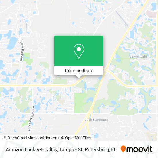 Mapa de Amazon Locker-Healthy