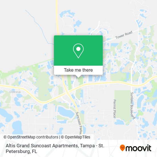 Altis Grand Suncoast Apartments map
