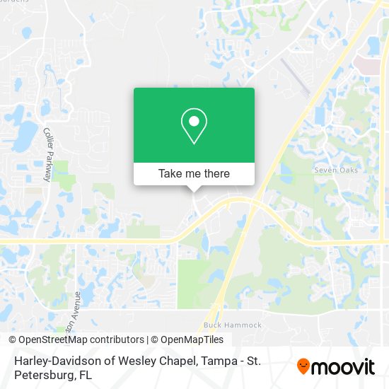 Harley-Davidson of Wesley Chapel map