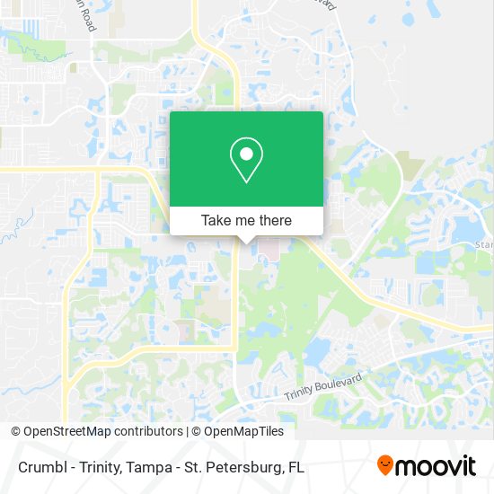 Crumbl - Trinity map