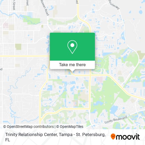 Mapa de Trinity Relationship Center