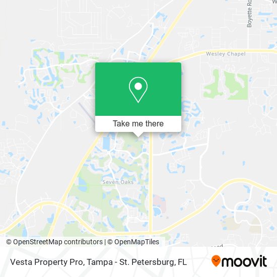 Vesta Property Pro map