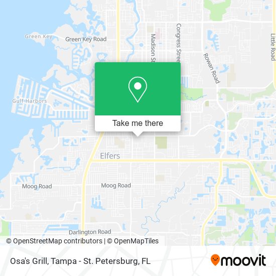 Mapa de Osa's Grill