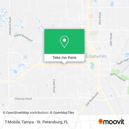 Mapa de T-Mobile