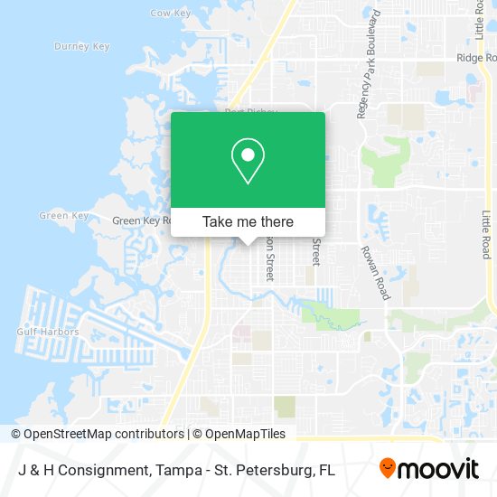 J & H Consignment map