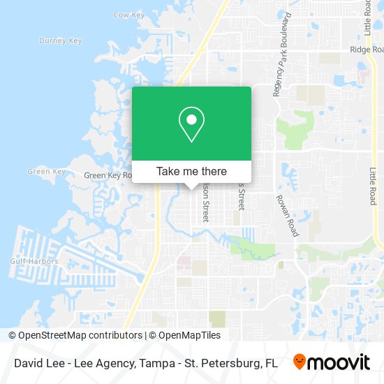 Mapa de David Lee - Lee Agency