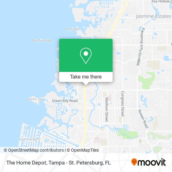 The Home Depot map