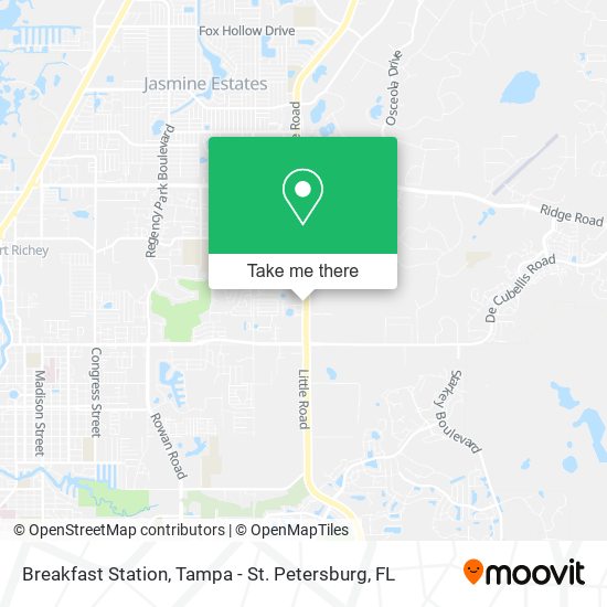Breakfast Station map