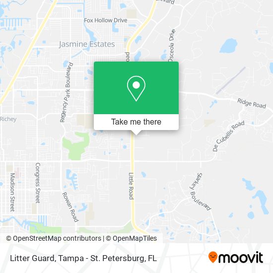 Litter Guard map