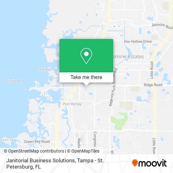 Janitorial Business Solutions map
